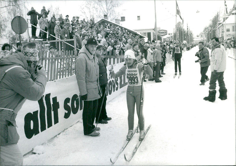 Meeri Bodelid Vasaloppet 1981 - Vintage Photograph