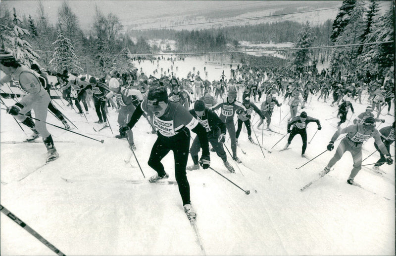 Vasaloppet 1988 - Vintage Photograph