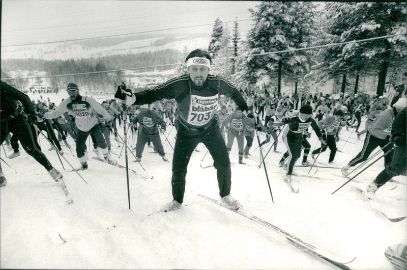 Vasaloppet 1988 - Vintage Photograph