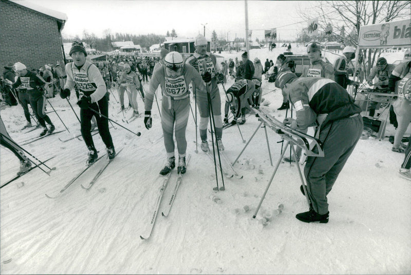 Vasaloppet 1988 - Vintage Photograph