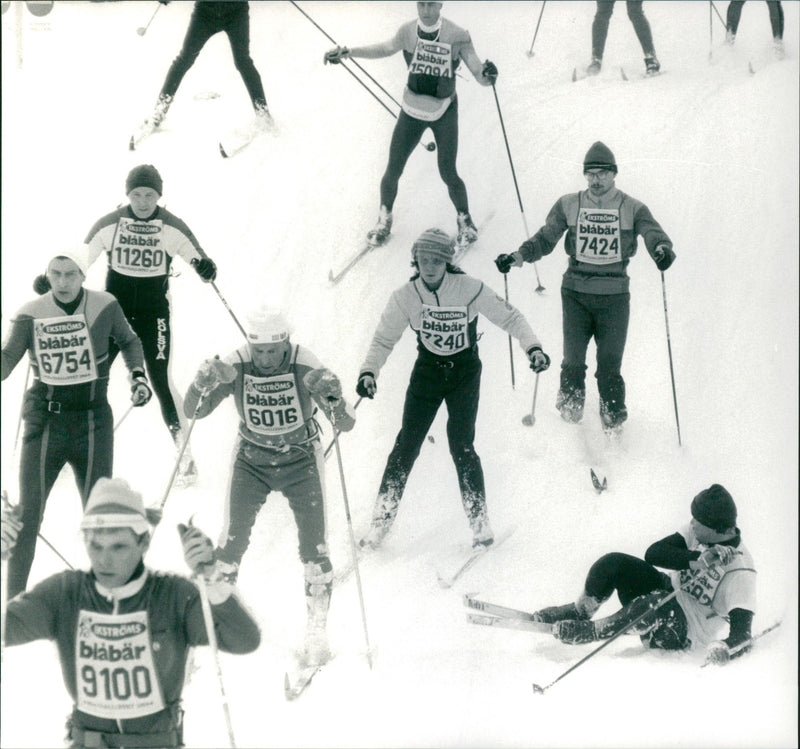 Vasaloppet 1988 - Vintage Photograph