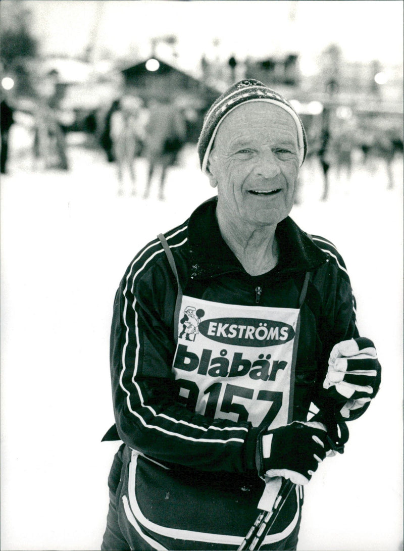 Rune Haraldsson, Vasaloppet 1988 - Vintage Photograph