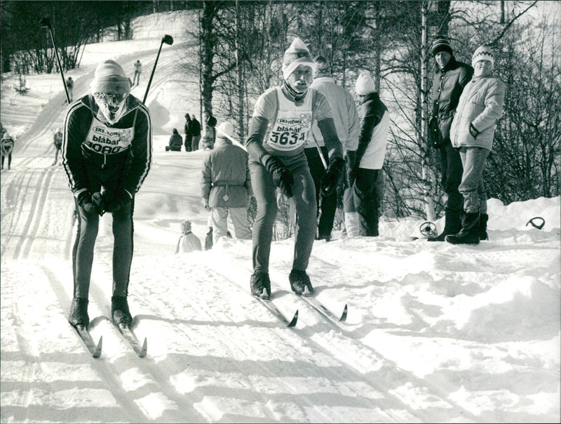 Vasaloppet 1987 - Vintage Photograph