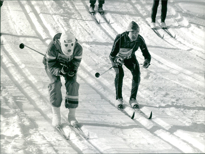 Vasaloppet 1987 - Vintage Photograph