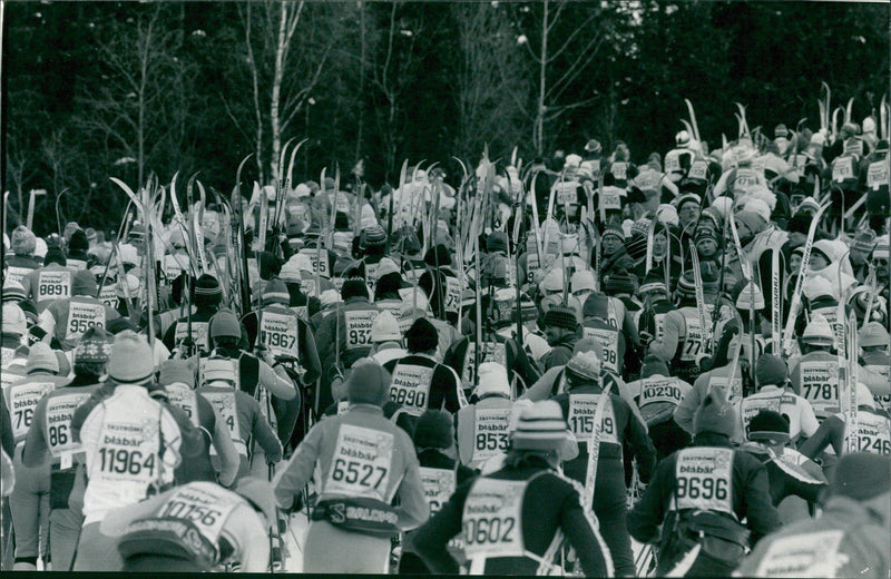 Vasaloppet 1986 - Vintage Photograph