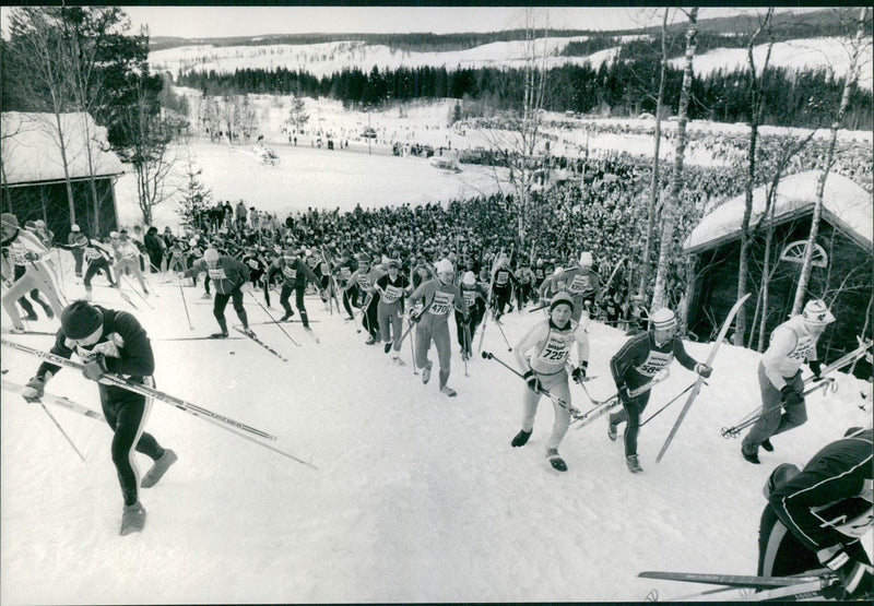 Vasaloppet 1986 - Vintage Photograph