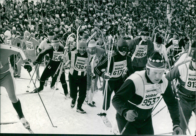 Vasaloppet 1986 - Vintage Photograph