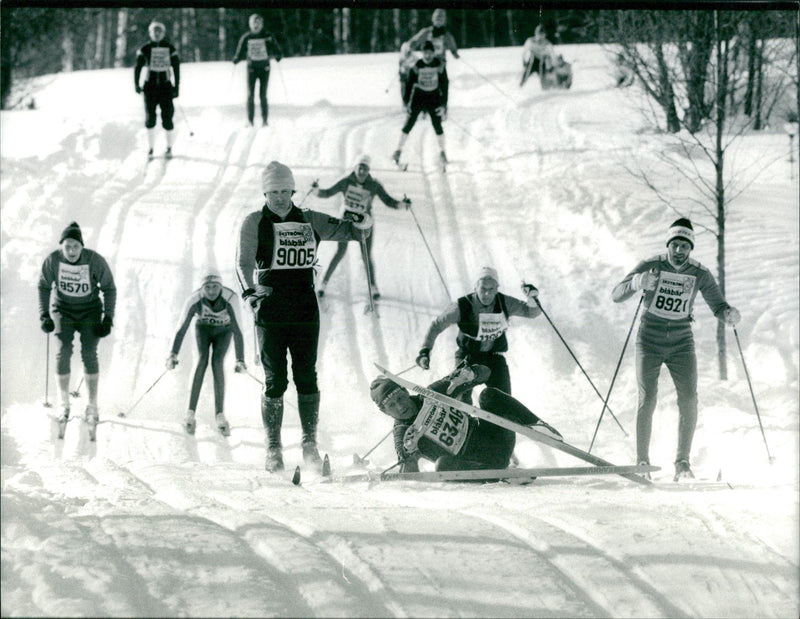 Vasaloppet 1986 - Vintage Photograph