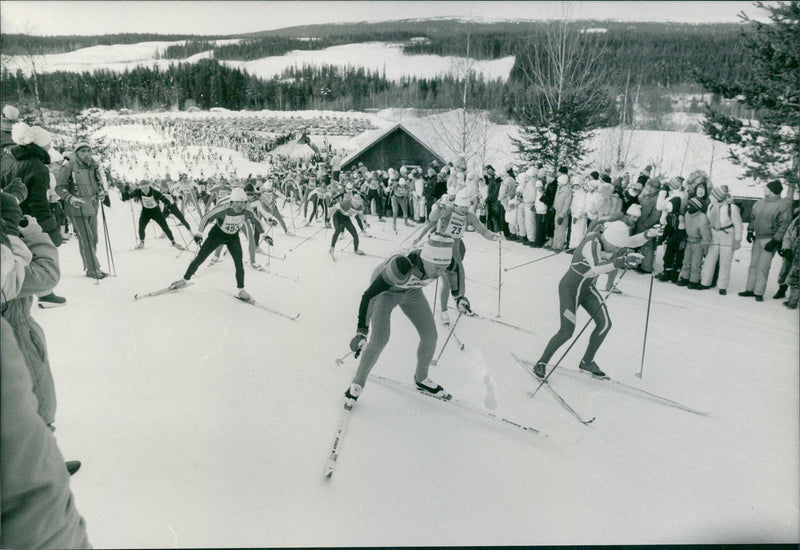 Vasaloppet 1986 - Vintage Photograph