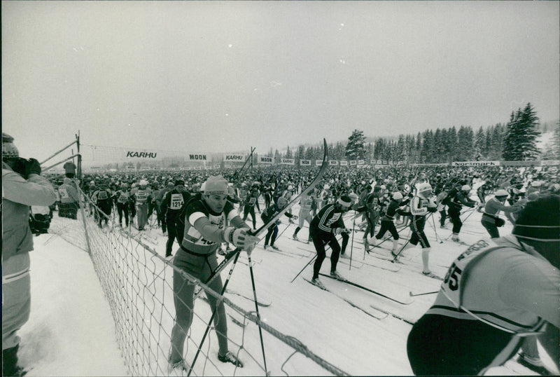 Vasaloppet 1985 - Vintage Photograph