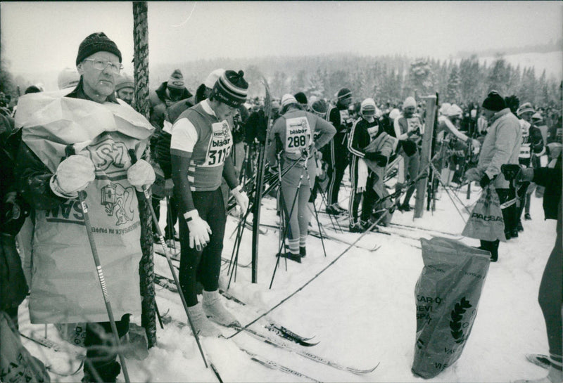 Vasaloppet 1985 - Vintage Photograph