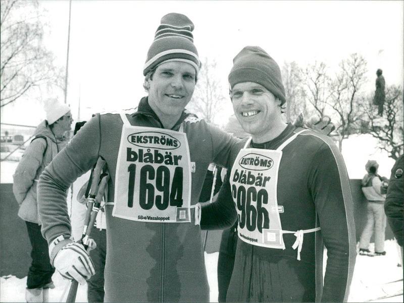 Bengt Gingsjö and Sven von Holst - Vintage Photograph