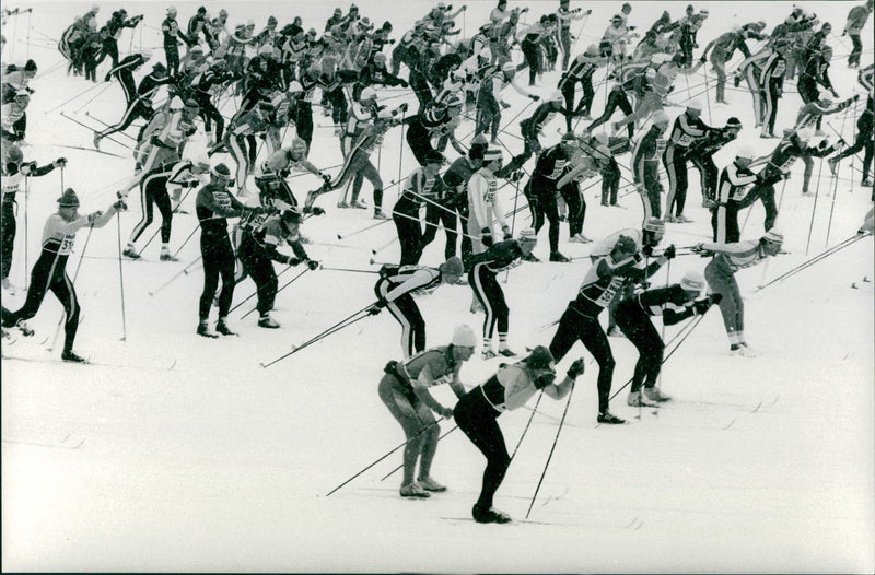 Vasaloppet 1988 - Vintage Photograph