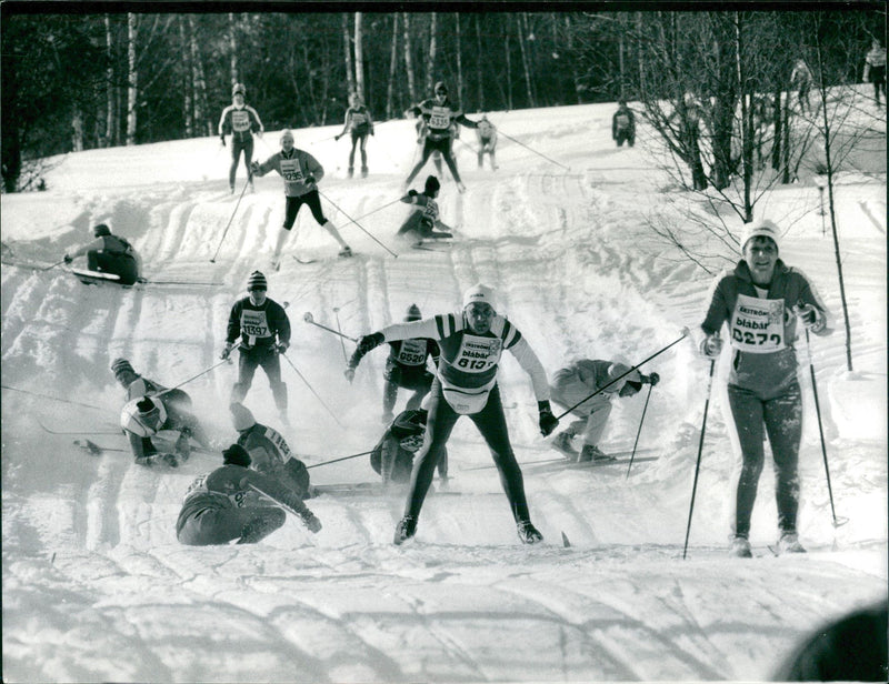 Vasaloppet 1986 - Vintage Photograph