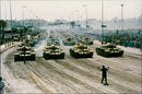 Military parade in Tripoli on the occasion of the 25th anniversary of the Libyan revolution - Vintage Photograph