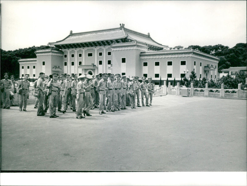 Soldiers in Taiwan - Vintage Photograph