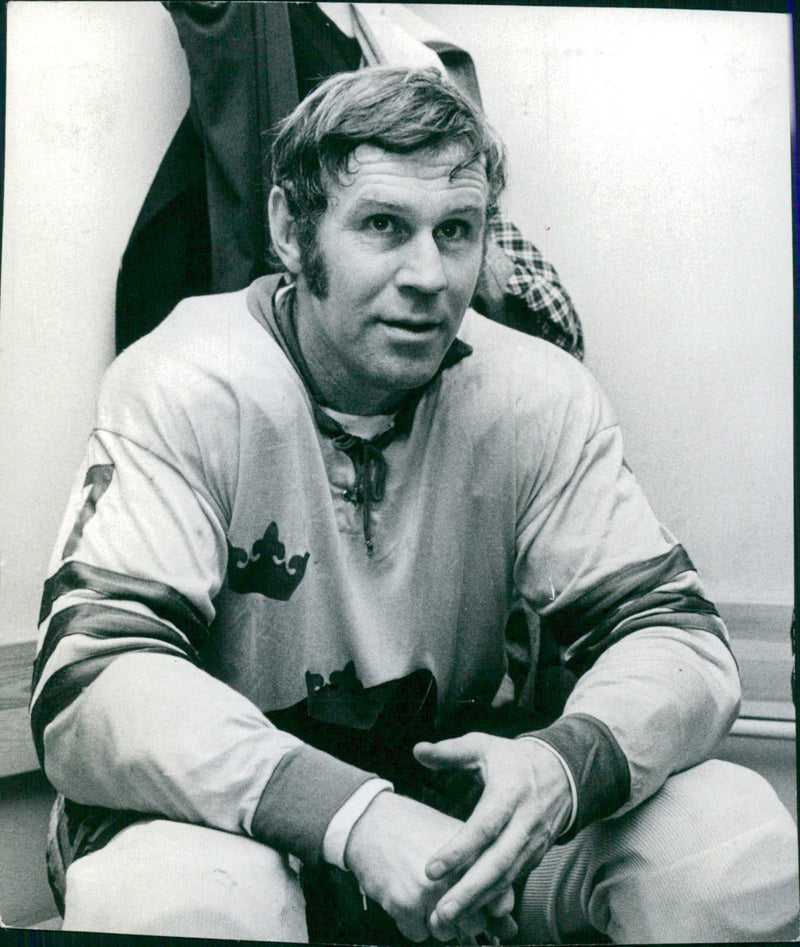 Sven Tumba, ice hockey - Vintage Photograph