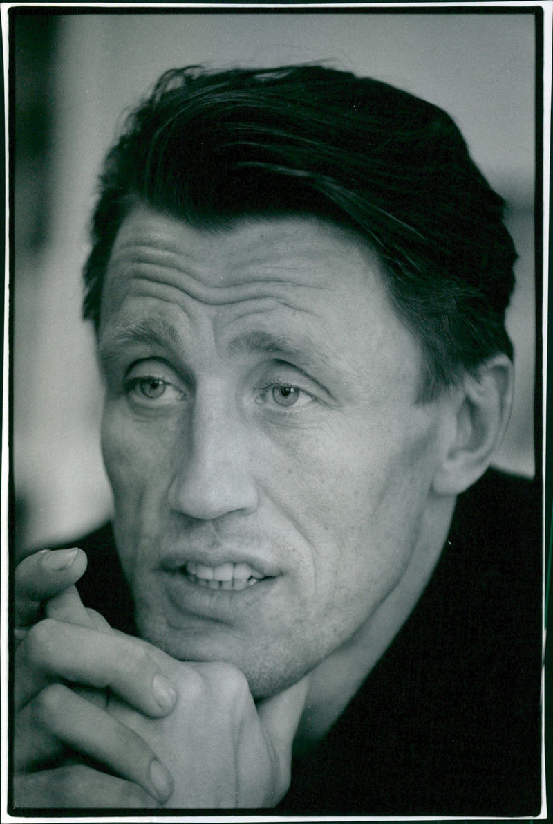 Börje Salming - Vintage Photograph