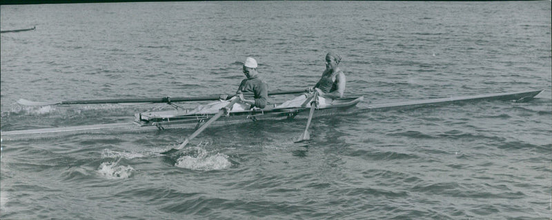 Tore Johansson & Curt Brunnqvist - Vintage Photograph