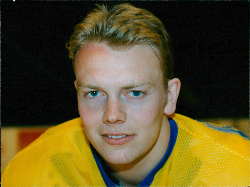 Mats Sundin portrait - Vintage Photograph