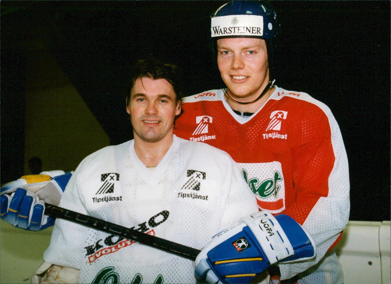 Roger Nordström & Mats Sundin - Vintage Photograph