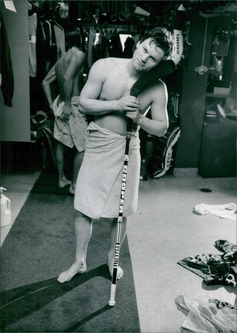 Håkan Södergren ice hockey - Vintage Photograph