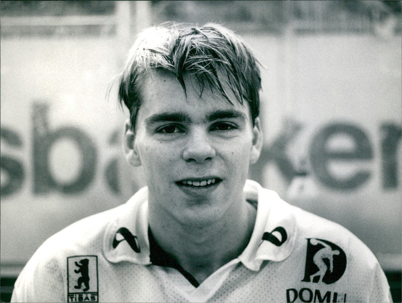 Mikael Holmberg ice hockey - Vintage Photograph
