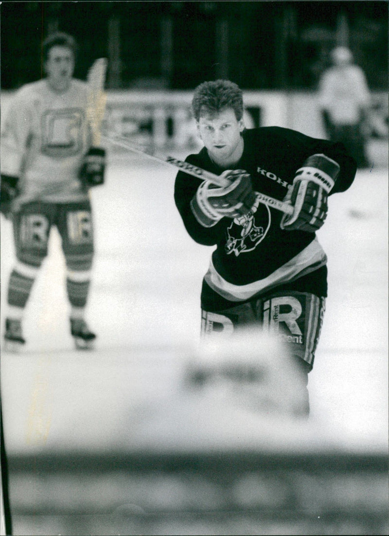 Håkan Södergren ice hockey - Vintage Photograph