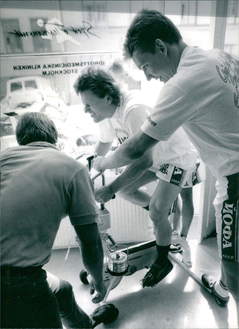 Håkan Södergren ice hockey - Vintage Photograph