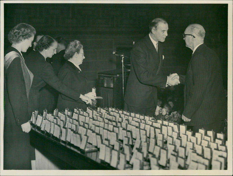 NK at the Concert Hall - Vintage Photograph