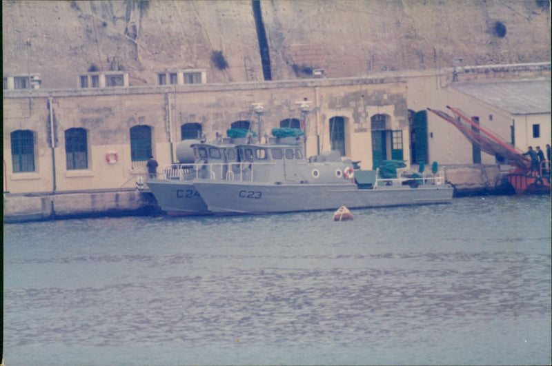 o C24 C23 epinge PATROL BOAT etc , APRIL 91 . S " PATROL BOATS - Vintage Photograph