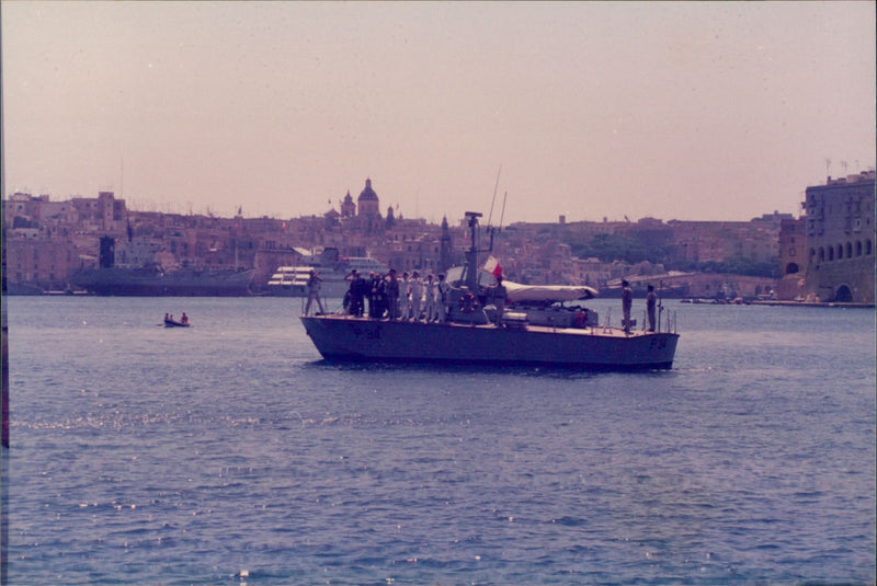 Naval Ships - Vintage Photograph