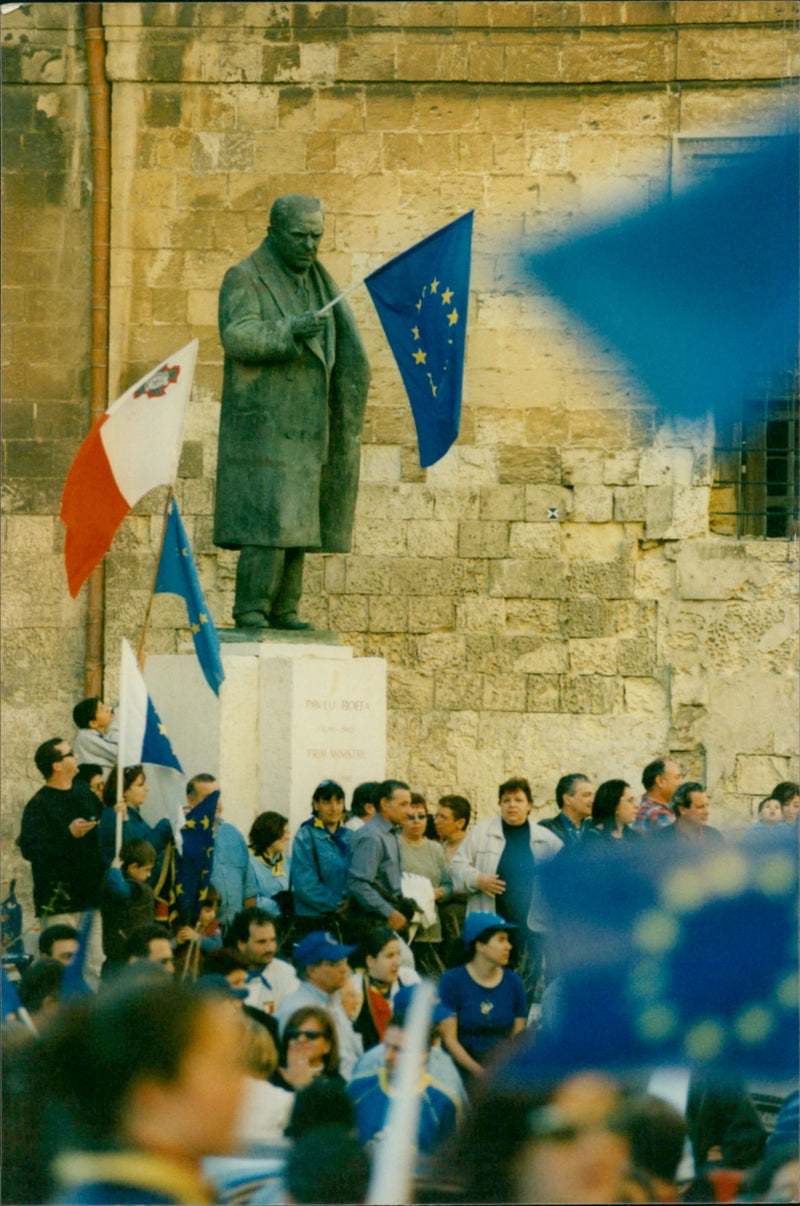 2003 Maltese general election - Vintage Photograph