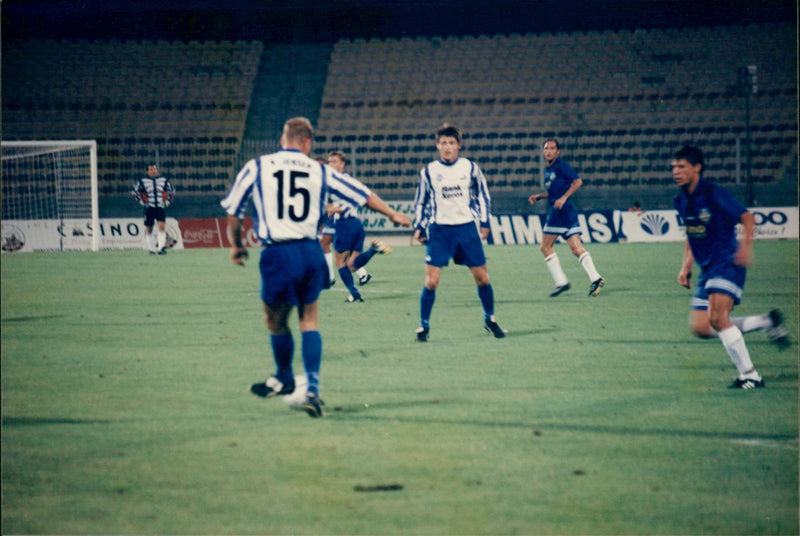 Sliema W. 0 vs Odense 2 - Vintage Photograph