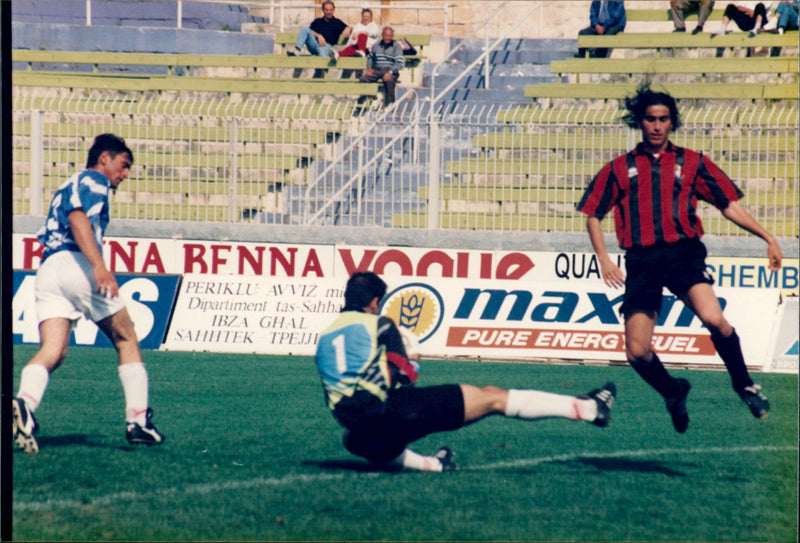 Hamrun S. 4 vs Zurrieq F.C. 2 - Vintage Photograph