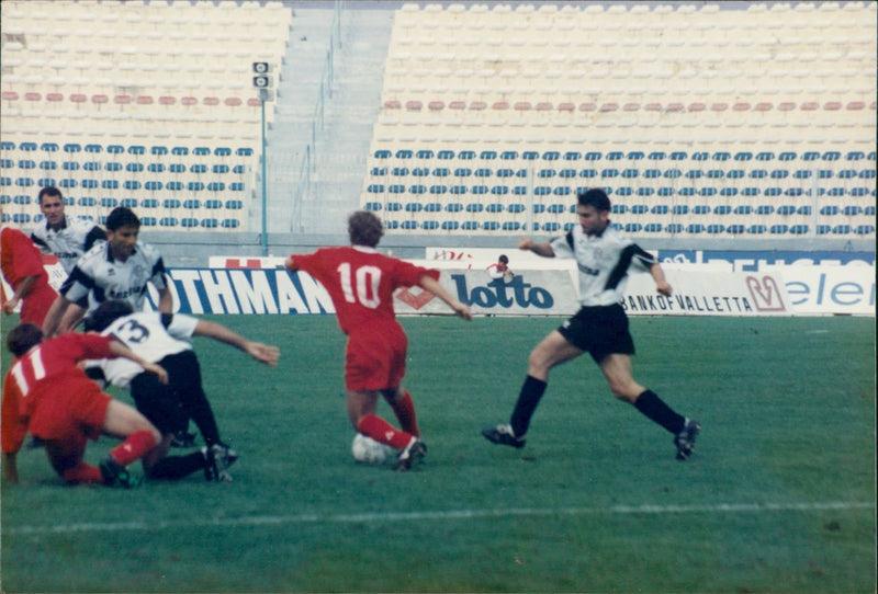 Valletta F.C. v Hibernians F.C. - Vintage Photograph