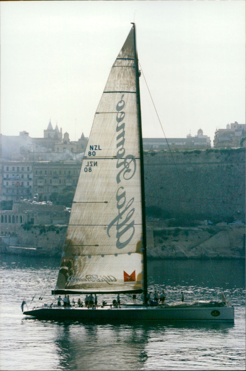 Sailing, Rolex Middle Sea Race - Vintage Photograph