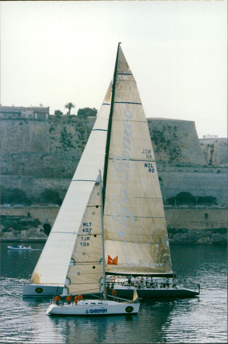 Sailing, Rolex Middle Sea Race - Vintage Photograph