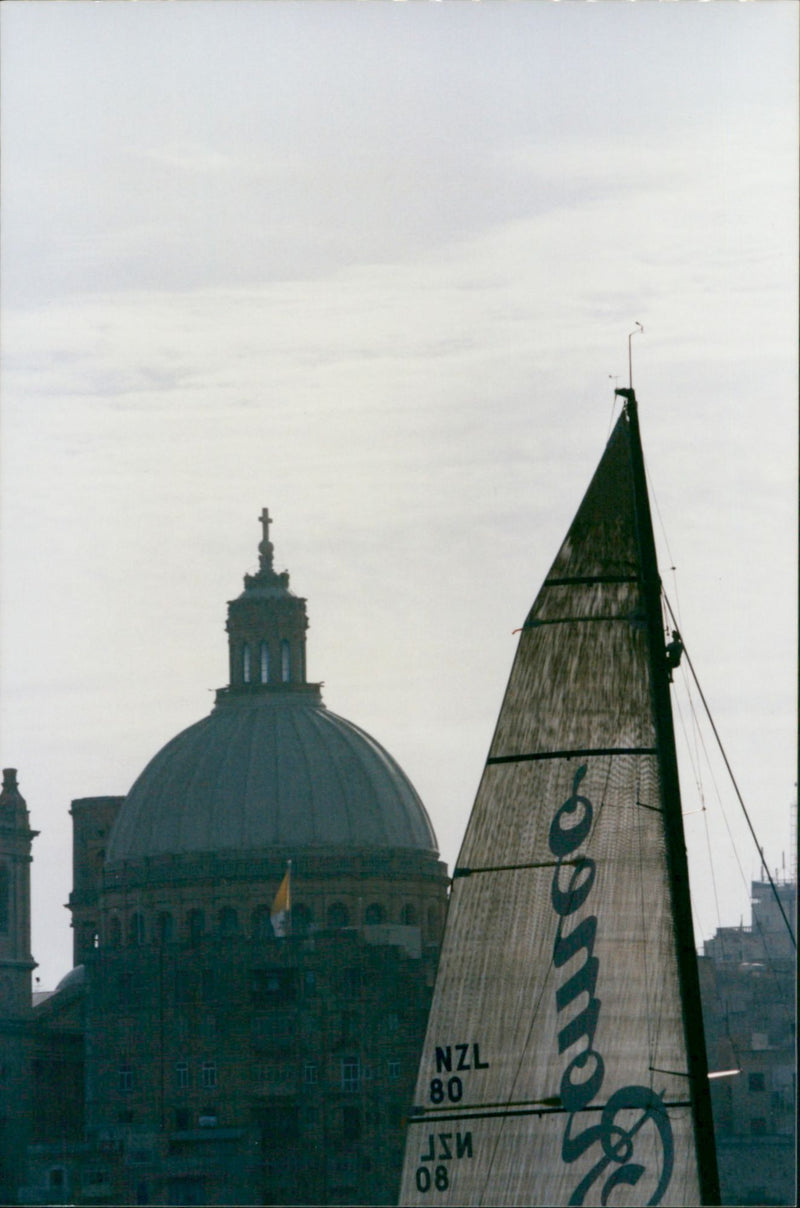 Sailing, Rolex Middle Sea Race - Vintage Photograph