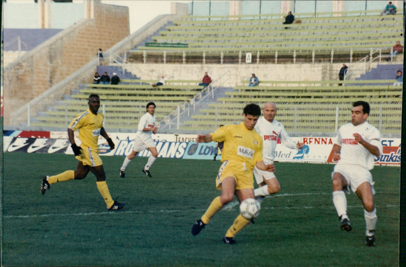 Birkirkara Luxol 1 v. Naxxar L. 0 - Vintage Photograph