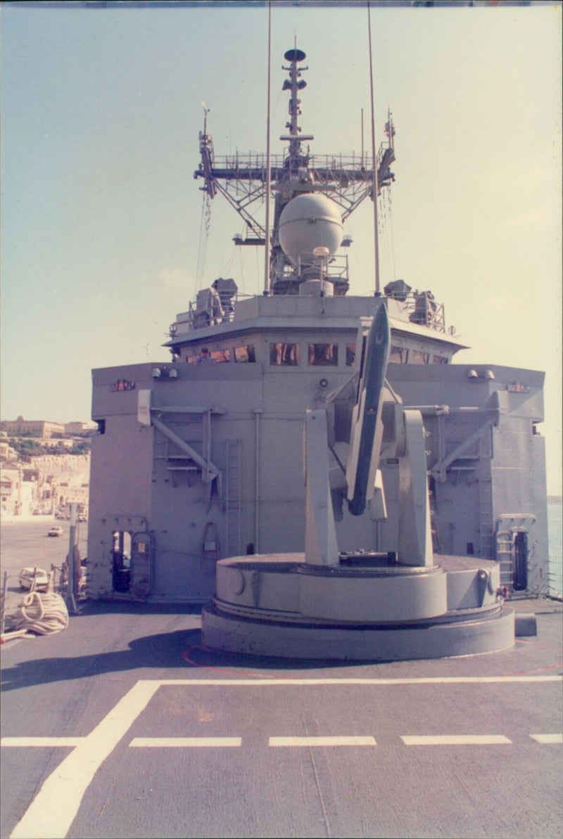 USS John L. Hall - Vintage Photograph