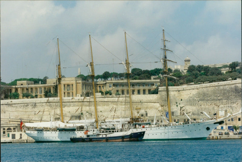 Naval ship - Vintage Photograph