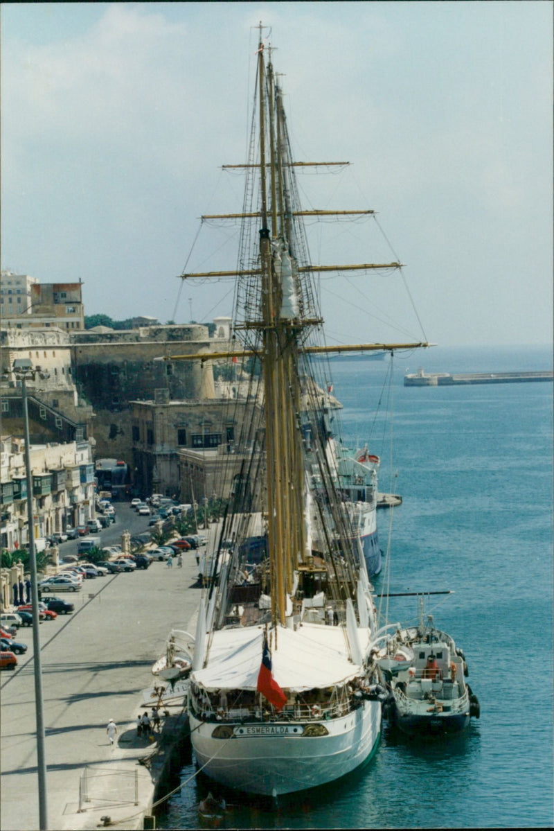 Naval ship - Vintage Photograph