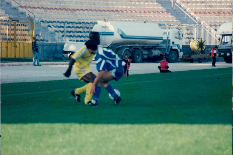 Birkirkara Luxol v Naxxar Lions F.C. - Vintage Photograph