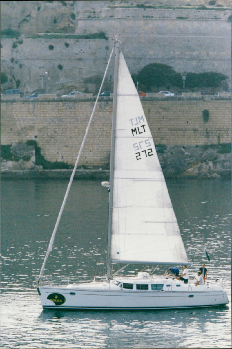 Sailing, Rolex Middle Sea Race - Vintage Photograph