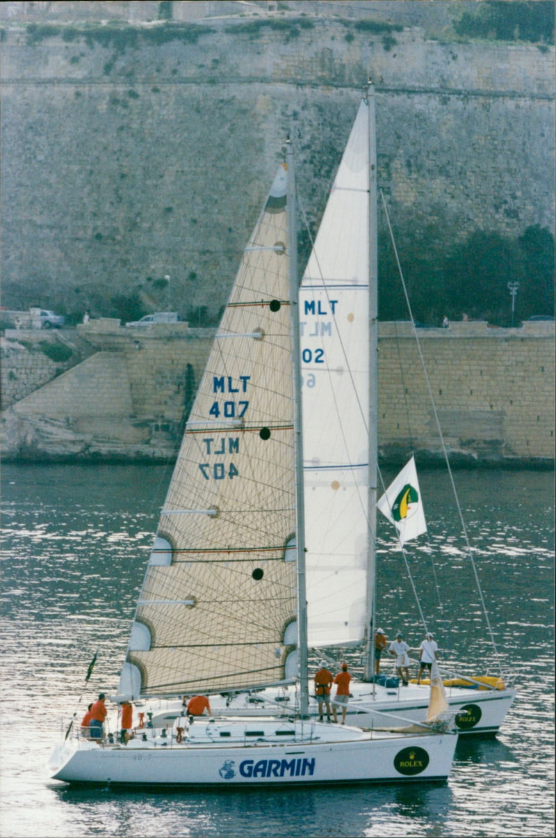 Sailing, Rolex Middle Sea Race - Vintage Photograph