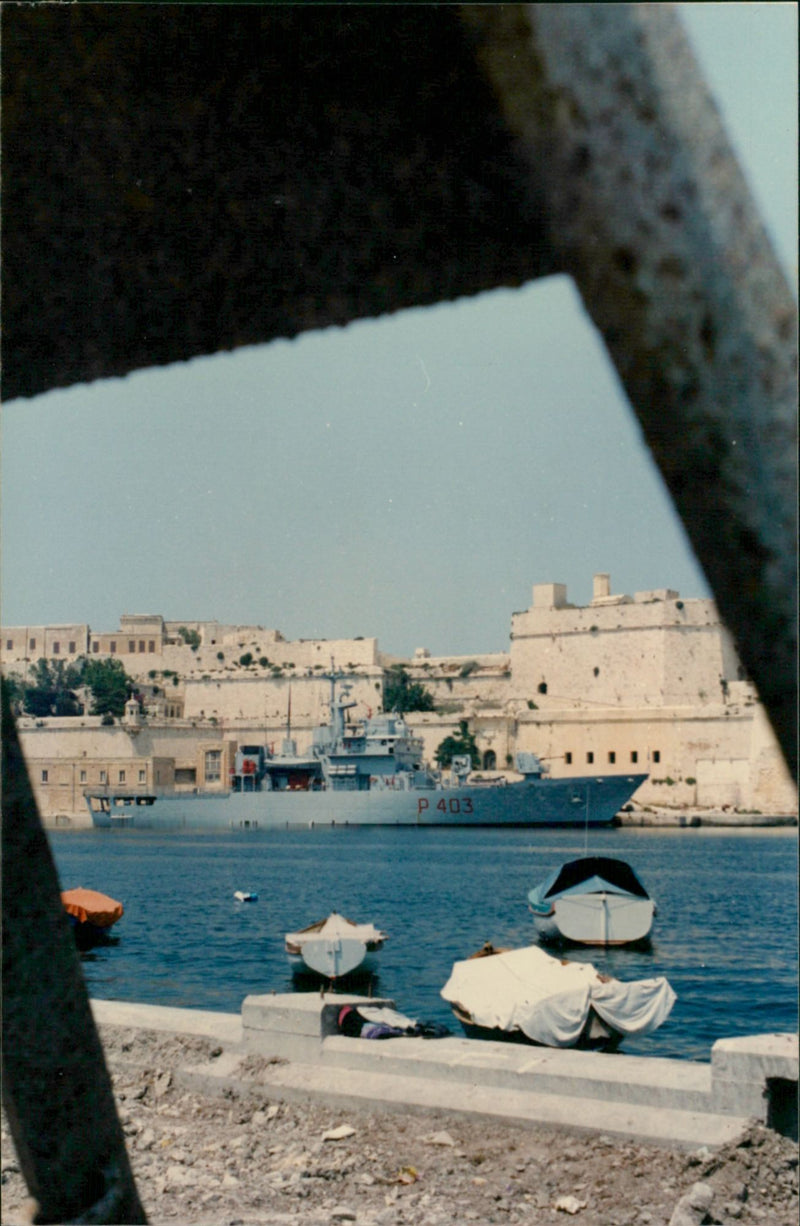 Naval Ships - Vintage Photograph