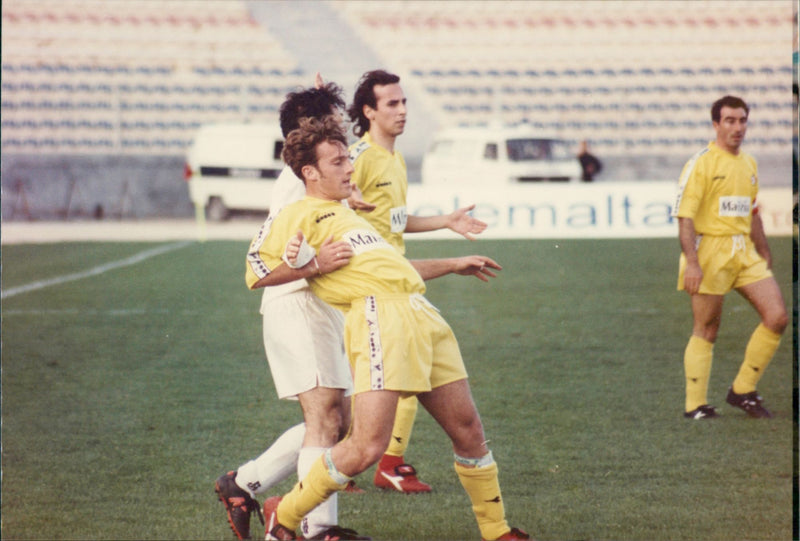 Birkirkara Luxol 1 v. Naxxar L. 0 - Vintage Photograph