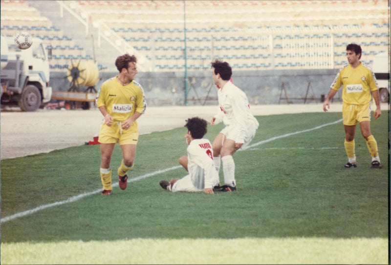 Birkirkara Luxol 1 v. Naxxar L. 0 - Vintage Photograph