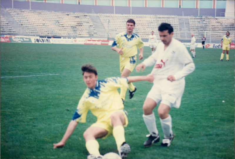 Naxxar Lions v. Sta. Lucija Football - Vintage Photograph